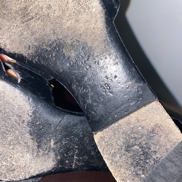 Saint Laurent slide sandals - Picture 3 of 4